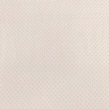 Pound A Metre Per Metre High Quality Brushed Cotton - 45" Wide (Pink Polka)