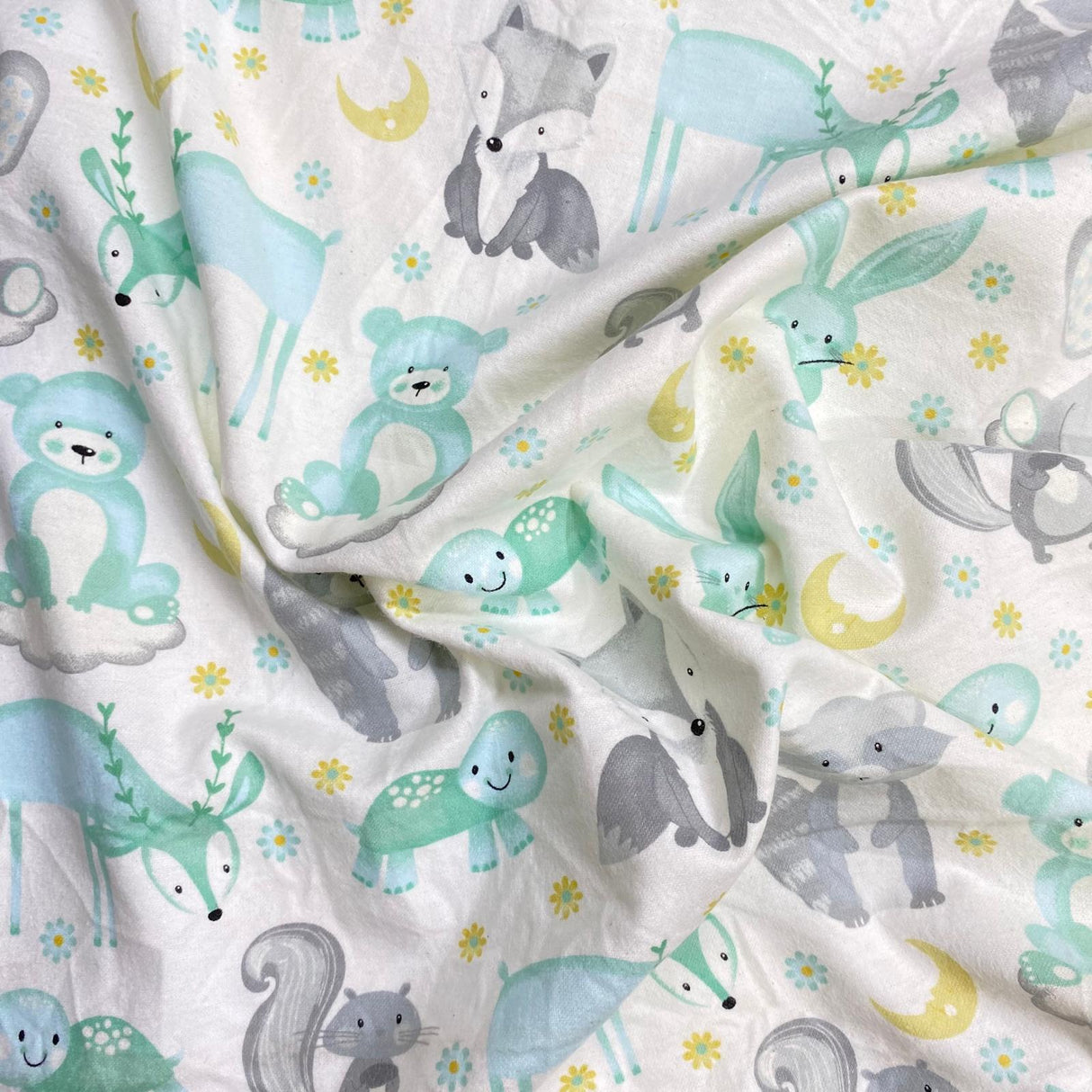 Pound A Metre Per Metre Per Metre High Quality Brushed Cotton - 45" Wide (Rabbit)