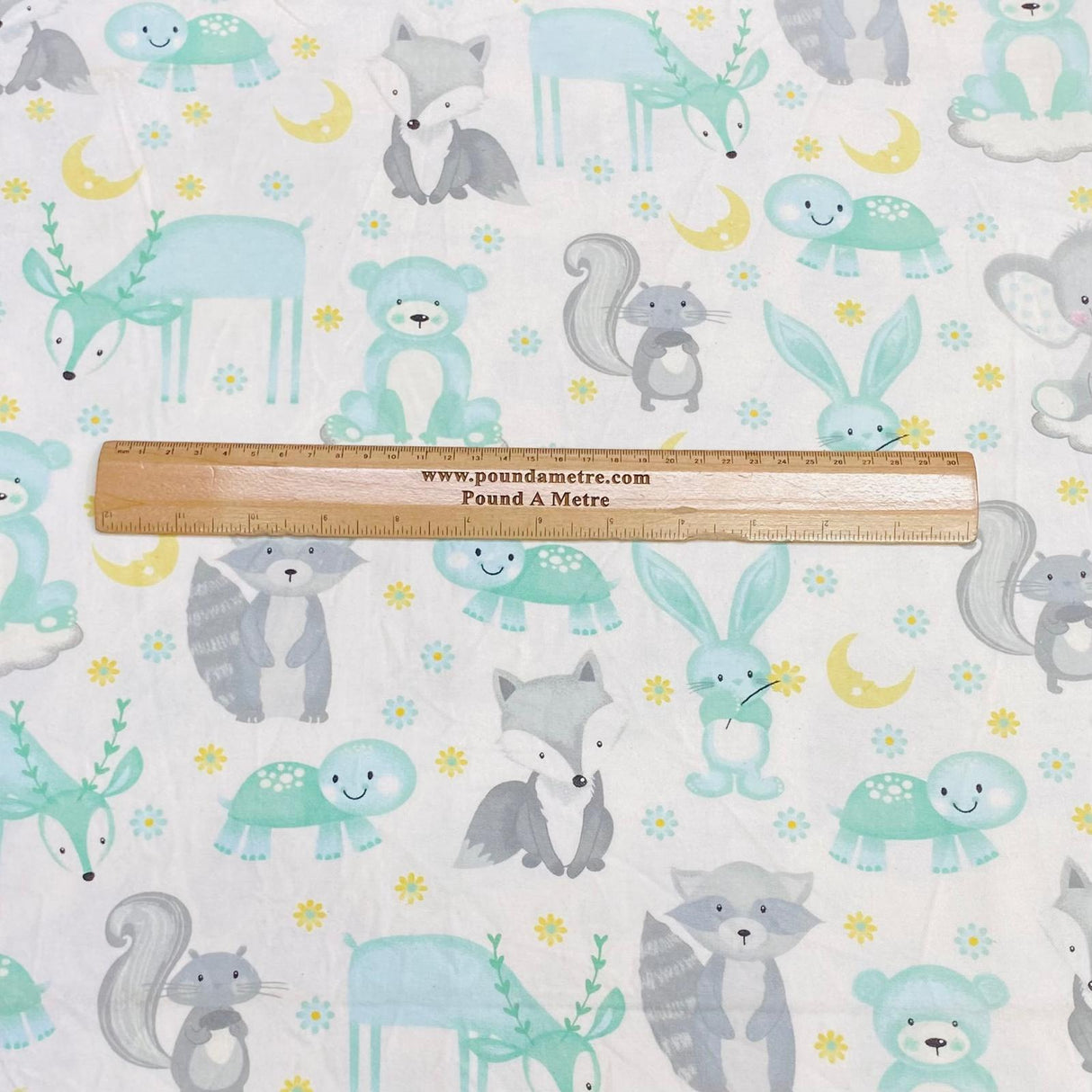 Pound A Metre Per Metre Per Metre High Quality Brushed Cotton - 45" Wide (Rabbit)