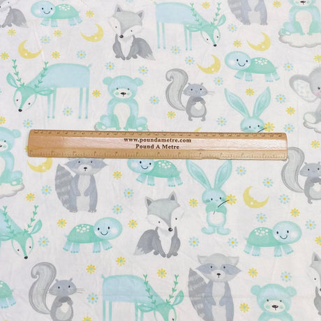 Pound A Metre Per Metre Per Metre High Quality Brushed Cotton - 45" Wide (Rabbit)