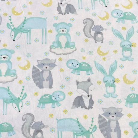 Pound A Metre Per Metre Per Metre High Quality Brushed Cotton - 45" Wide (Rabbit)