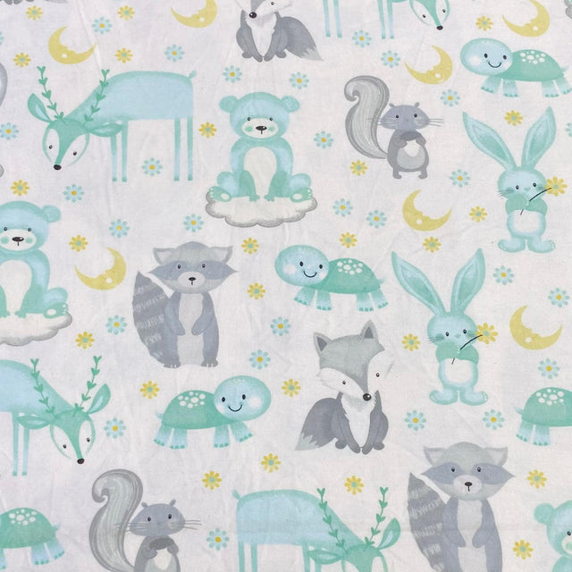 Pound A Metre Per Metre Per Metre High Quality Brushed Cotton - 45" Wide (Rabbit)