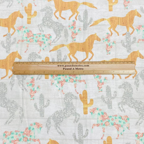 Pound A Metre Per Metre High Quality Brushed Cotton - 45" Wide (Racing)