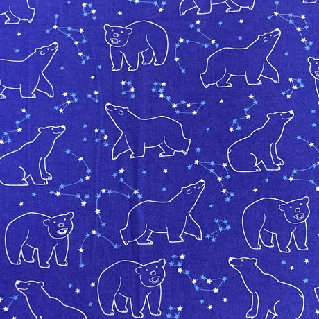 Pound A Metre Per Metre High Quality Brushed Cotton - 45" Wide (Royal)