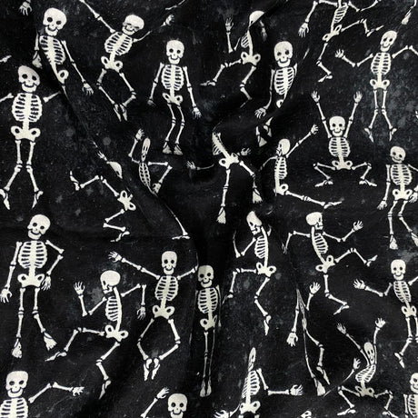 Pound A Metre Per Metre Per Metre High Quality Brushed Cotton - 45" Wide (Skeleton)
