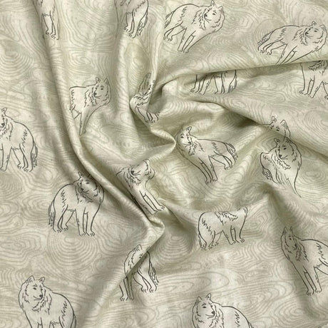 Pound A Metre Per Metre High Quality Brushed Cotton - 45" Wide (Werewolf)