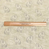 Pound A Metre Per Metre High Quality Brushed Cotton - 45" Wide (Werewolf)