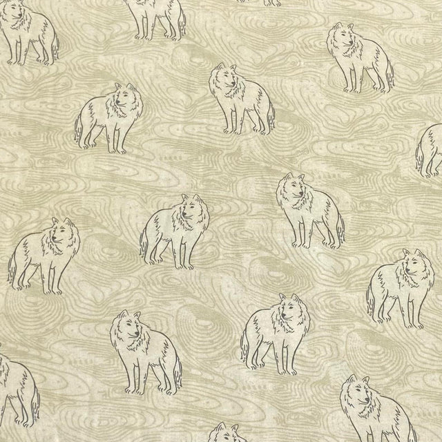 Pound A Metre Per Metre High Quality Brushed Cotton - 45" Wide (Werewolf)