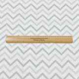 Pound A Metre Per Metre High Quality Brushed Cotton - 45" Wide (Zigzag)