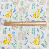 Pound A Metre Per Metre High Quality Brushed Cotton - 45" Wide (Zoo)