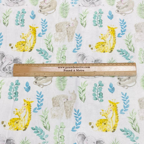 Pound A Metre Per Metre High Quality Brushed Cotton - 45" Wide (Zoo)