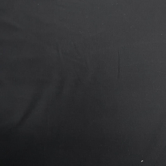 Pound A Metre Per Metre Linen Look 100% Cotton - 59'' Wide (Black)