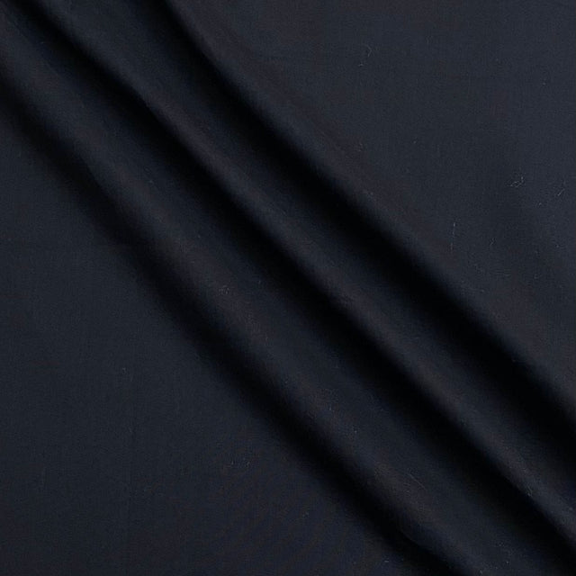 Pound A Metre Per Metre Linen Look 100% Cotton - 59'' Wide (Black)