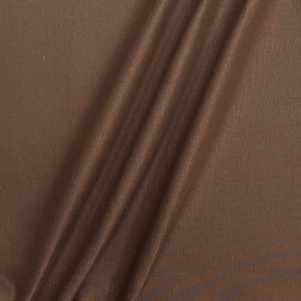Pound A Metre Per Metre Linen Look 100% Cotton - 59'' Wide (Brown)