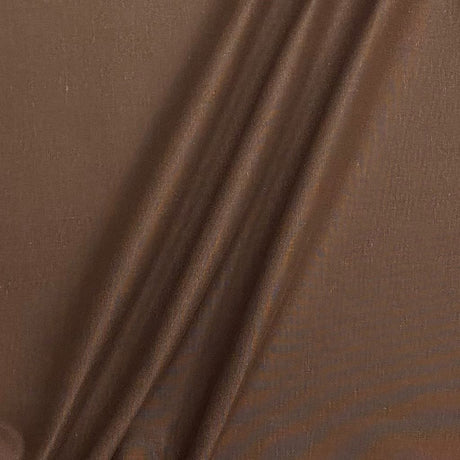Pound A Metre Per Metre Linen Look 100% Cotton - 59'' Wide (Brown)