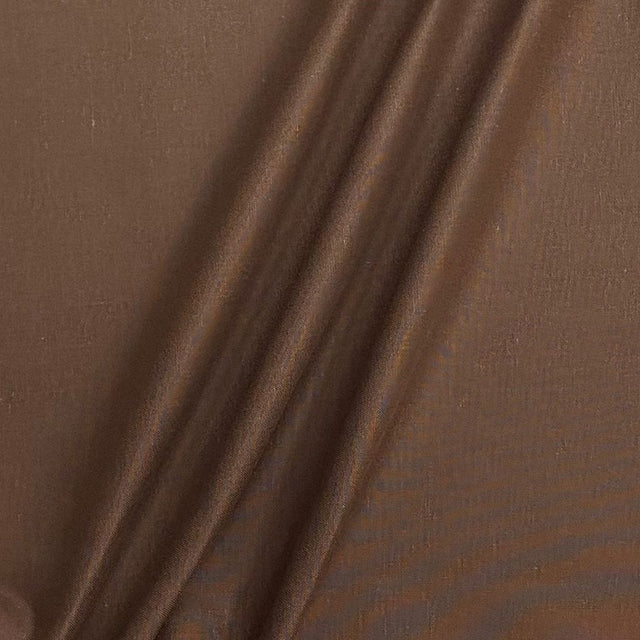 Pound A Metre Per Metre Linen Look 100% Cotton - 59'' Wide (Brown)