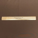 Pound A Metre Per Metre Linen Look 100% Cotton - 59'' Wide (Brown)