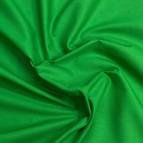 Pound A Metre Per Metre Linen Look 100% Cotton - 59'' Wide (Emerald)