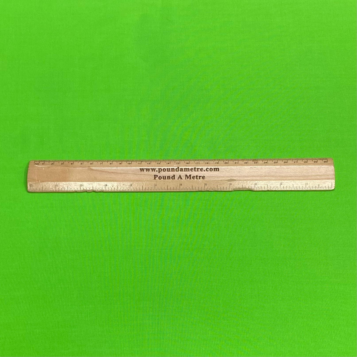 Pound A Metre Per Metre Linen Look 100% Cotton - 59'' Wide (Green)