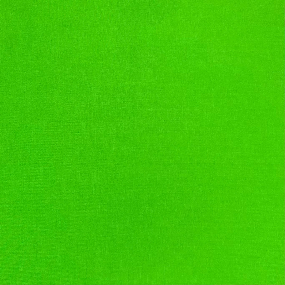 Pound A Metre Per Metre Linen Look 100% Cotton - 59'' Wide (Green)