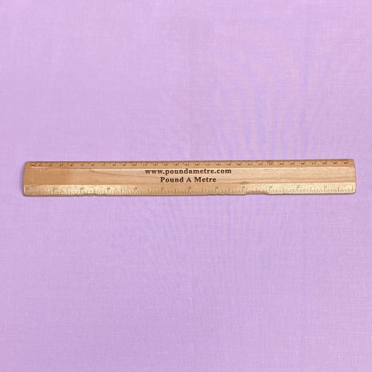 Pound A Metre Per Metre Linen Look 100% Cotton - 59'' Wide (Lilac)