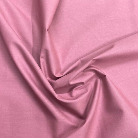 Pound A Metre Per Metre Linen Look 100% Cotton - 59'' Wide (Mauve)