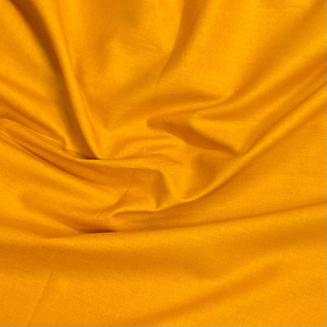 Pound A Metre Per Metre Linen Look 100% Cotton - 59'' Wide (Mustard)