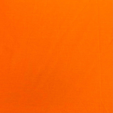 Pound A Metre Per Metre Linen Look 100% Cotton - 59'' Wide (Orange)