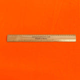Pound A Metre Per Metre Linen Look 100% Cotton - 59'' Wide (Orange)