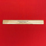 Pound A Metre Per Metre Linen Look 100% Cotton - 59'' Wide (Red)