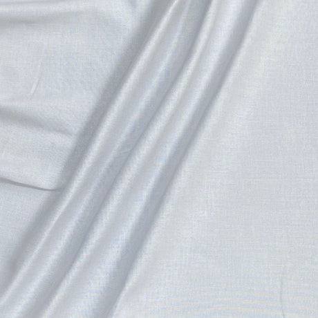 Pound A Metre Per Metre Linen Look 100% Cotton - 59'' Wide (Silver)