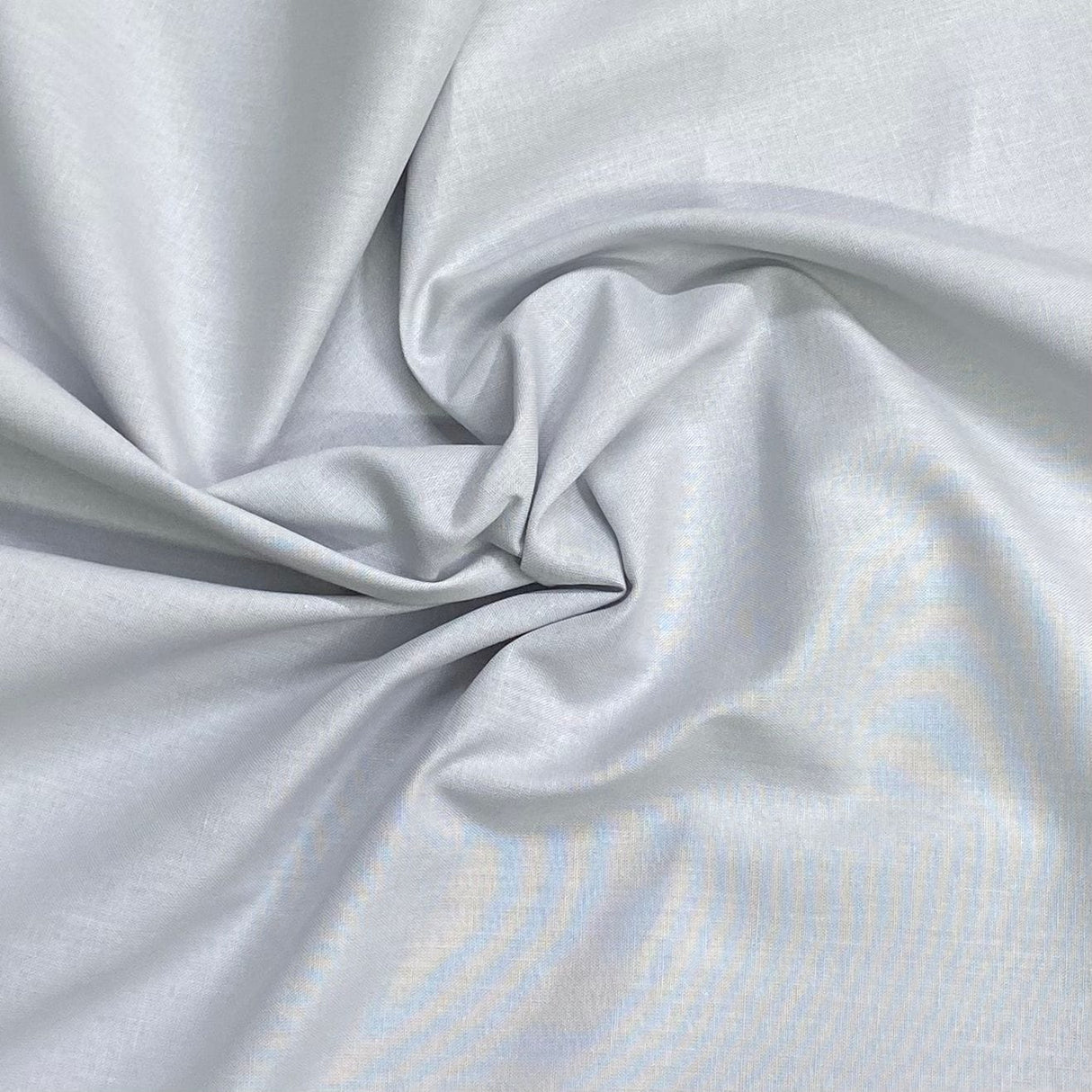 Pound A Metre Per Metre Linen Look 100% Cotton - 59'' Wide (Silver)
