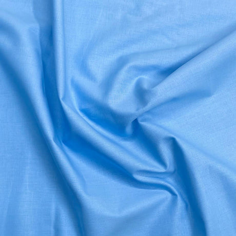 Pound A Metre Per Metre Linen Look 100% Cotton - 59'' Wide (Sky)