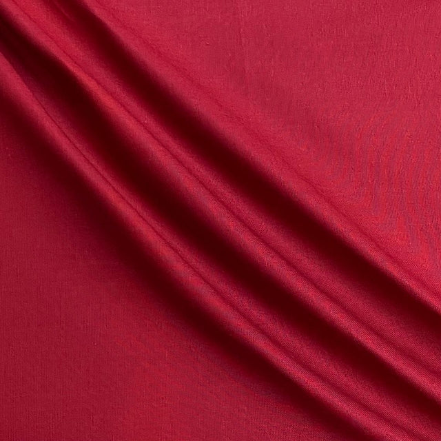 Pound A Metre Per Metre Linen Look 100% Cotton - 59'' Wide (Wine)