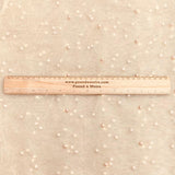 Pound A Metre Per Metre Luxurious Beads On Mesh - 55" wide (Beige)