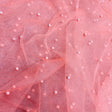 Pound A Metre Per Metre Luxurious Beads On Mesh - 55" wide (Peach)