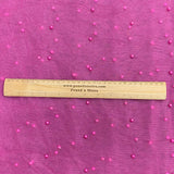 Pound A Metre Per Metre Luxurious Beads On Mesh - 55" wide (Pink)