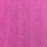Pound A Metre Per Metre Luxurious Beads On Mesh - 55" wide (Pink)