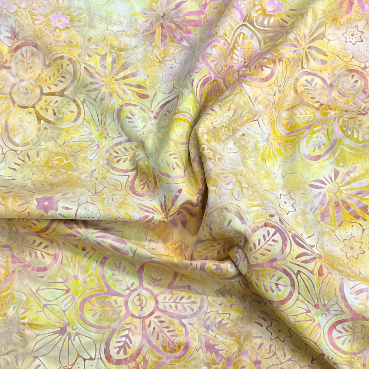 Pound A Metre Per Metre Luxurious Quality 100% Bali Cotton Batik - 45" Wide (Capricorn)