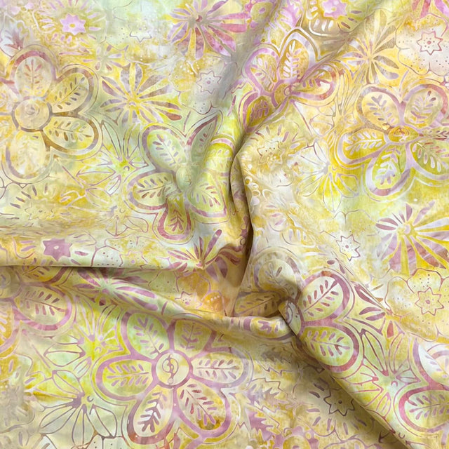 Pound A Metre Per Metre Luxurious Quality 100% Bali Cotton Batik - 45" Wide (Capricorn)