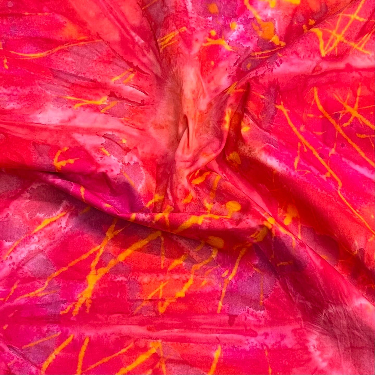 Pound A Metre Per Metre Luxurious Quality 100% Bali Cotton Batik - 45" Wide (Pisces )