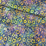 Pound A Metre Per Metre Luxurious Quality 100% Indian Cotton Batik - 45" Wide (Bouquet)