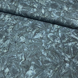 Pound A Metre Per Metre Luxurious Quality 100% Indian Cotton Batik - 45" Wide (Charcoal)