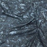 Pound A Metre Per Metre Luxurious Quality 100% Indian Cotton Batik - 45" Wide (Charcoal)