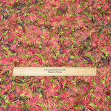 Pound A Metre Per Metre Luxurious Quality 100% Indian Cotton Batik - 45" Wide (Cherry)