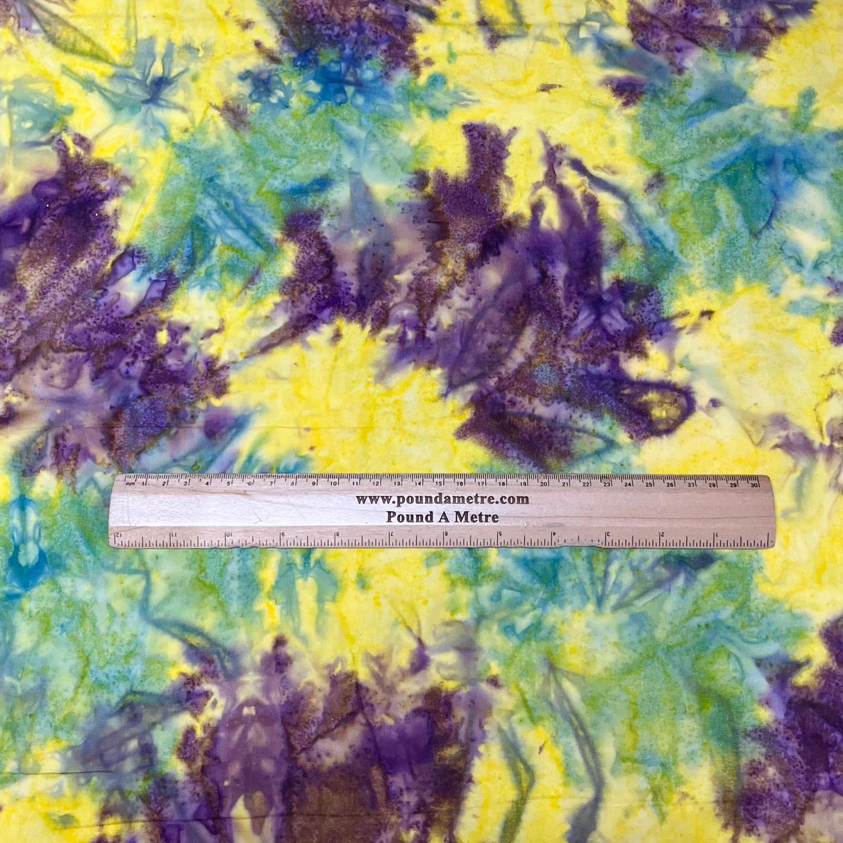 Pound A Metre Per Metre Luxurious Quality 100% Indian Cotton Batik - 45" Wide (Grape)