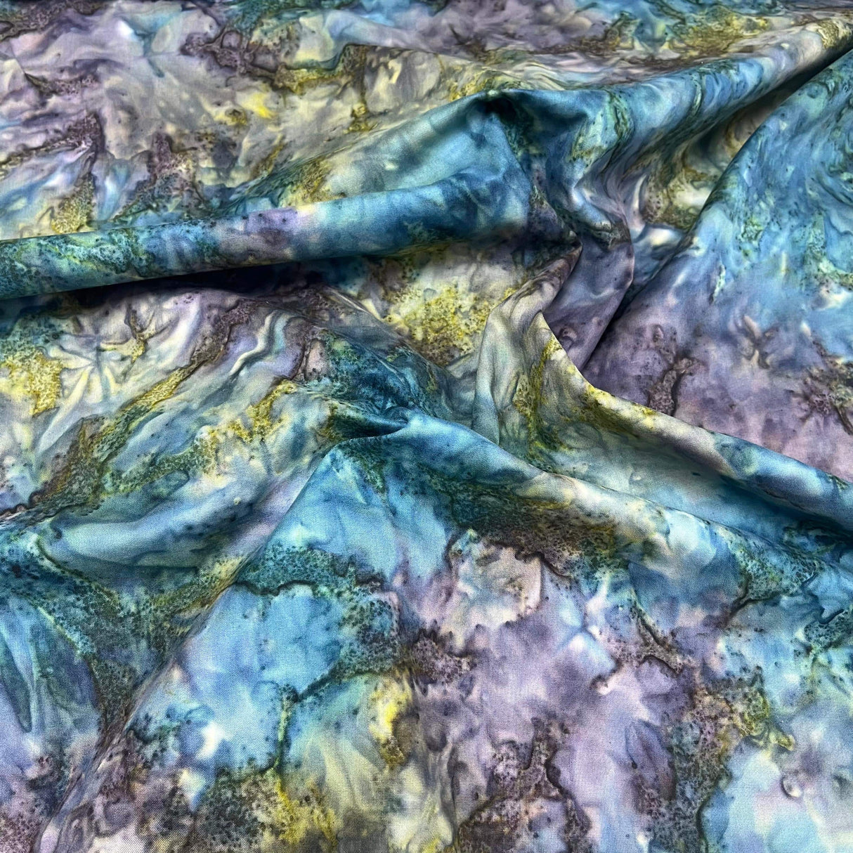 Pound A Metre Per Metre Luxurious Quality 100% Indian Cotton Batik - 45" Wide (Marble)