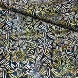 Pound A Metre Per Metre Luxurious Quality 100% Indian Cotton Batik - 45" Wide (Plants)