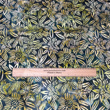 Pound A Metre Per Metre Luxurious Quality 100% Indian Cotton Batik - 45" Wide (Plants)