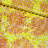 Pound A Metre Per Metre Luxurious Quality 100% Indian Cotton Batik - 45" Wide (Sun)